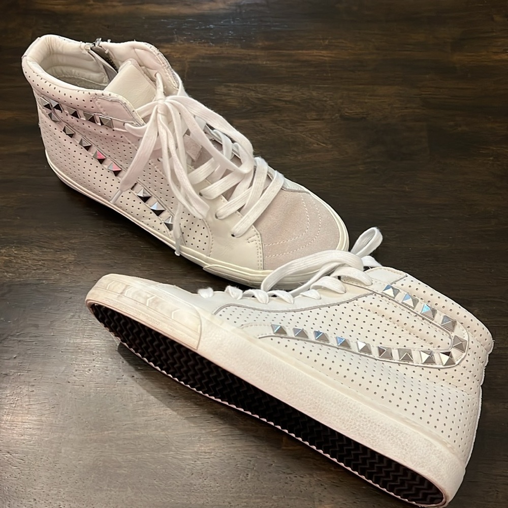 Steve Madden High Top Studded Sneakers